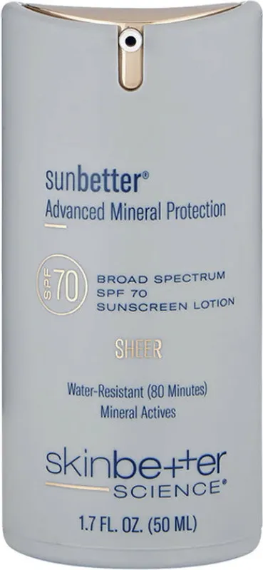 sunbetter SHEER SPF 70 Sunscreen Lotion